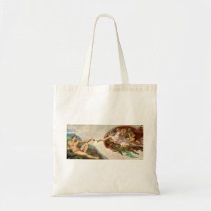 Origineel De schepping van Adam Tote Bag