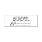 Origineel Document Eigen Zelfinkende Stempel (Design)