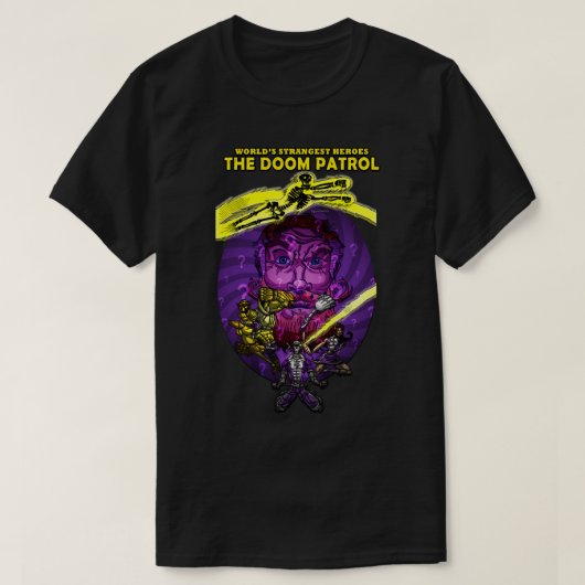 Origineel Doom Patrol-kunstwerk Klassiek T-shirt (Design voorkant)