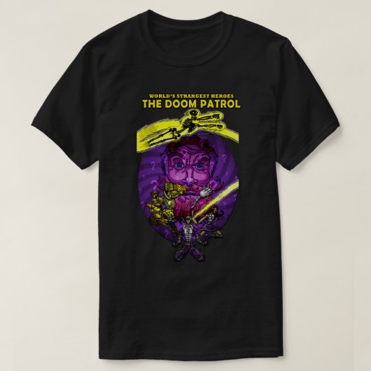Origineel Doom Patrol-kunstwerk Klassiek T-shirt (Design voorkant)