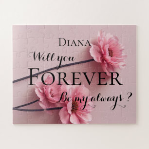 Origineel en romantisch geschenk Trouw met me Legpuzzel