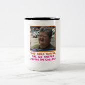 Origineel Faust Design in een BIG mok. Tweekleurige Koffiemok (Center)