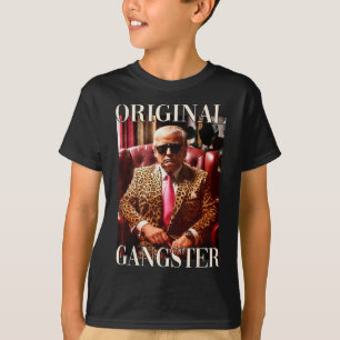 Origineel Gangster Shirt Funny Maga Donald Trump 2