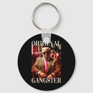 Origineel Gangster Shirt Funny Maga Donald Trump 2 Sleutelhanger