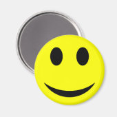 Origineel geel gezicht magneet (Voorkant / Achterkant)