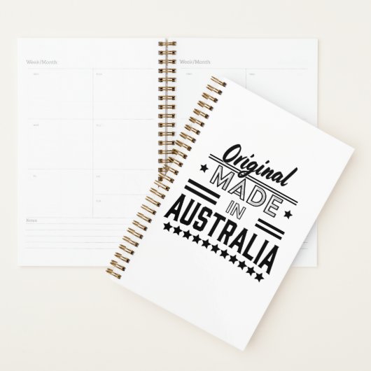 Origineel gemaakt in Australië Button Planner (Display)