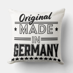 Origineel gemaakt in Duitsland Kussen