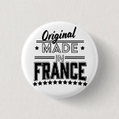 Origineel gemaakt in Frankrijk logo Ronde Button 3,2 Cm (Voorkant)