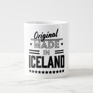 Origineel gemaakt in IJsland Grote Koffiekop