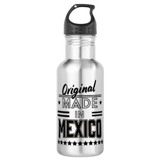 Origineel gemaakt in Mexico Waterfles (Voorkant)