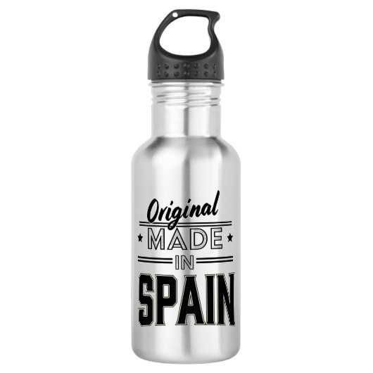 Origineel gemaakt in Spanje Waterfles (Voorkant)