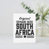 Origineel gemaakt in Zuid-Afrika Briefkaart (Staand voorkant)