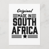 Origineel gemaakt in Zuid-Afrika Briefkaart (Voorkant)