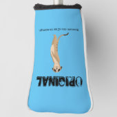 Origineel genoeg golfheadcover (Draai 90)