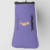 Origineel genoeg golfheadcover (Draai 90)