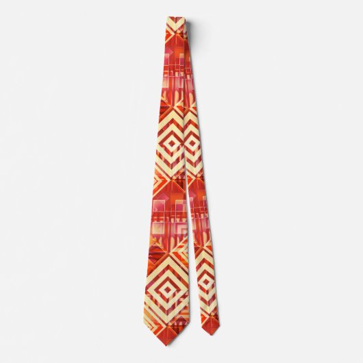 origineel geometrisch Abstract Stropdas (Voorkant)