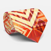 origineel geometrisch Abstract Stropdas (Opgerold)