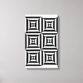 Origineel geometrisch ontwerp van Dominic Joyce Canvas Afdruk (Voorkant)