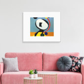 Origineel gesigneerd exemplaar: "Simple Heart" Canvas Afdruk (Insitu (Woonkamer))