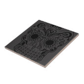 Origineel Getrokken door de Schedel van de Suiker Tegeltje (Zijkant)