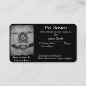 origineel glimlachend afbeelding voor gezelschapsd visitekaartje (Voorkant)