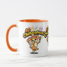 Origineel Grappige Chihuahua Ay Chihuahua Mexicaan
