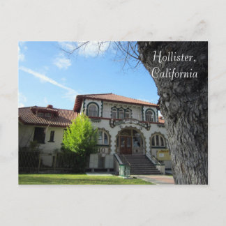 Origineel Hazel Hawkins Hospital, Hollister, CA Briefkaart