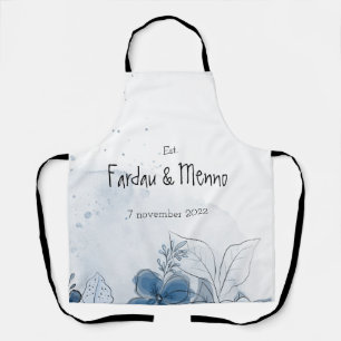 Origineel huwelijkscadeau schort bruiloft