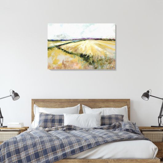 Origineel Iers landschapsschilderij Canvas Afdruk (Insitu (Slaapkamer))
