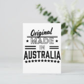 Origineel in Australië Briefkaart (Staand voorkant)