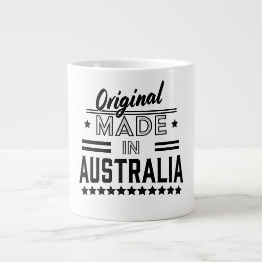 Origineel in Australië Grote Koffiekop (Voorkant)