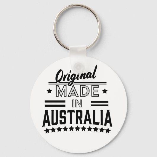 Origineel in Australië Sleutelhanger (Voorkant)