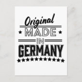Origineel in Duitsland Briefkaart (Voorkant)