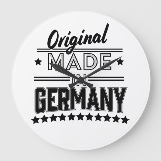 Origineel in Duitsland Grote Klok (Voorkant)