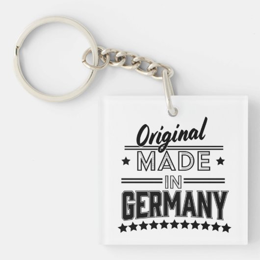 Origineel in Duitsland Sleutelhanger (voorkant)