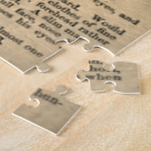  origineel John Wilkes Booth Gezocht Poster Legpuzzel (Zijkant)