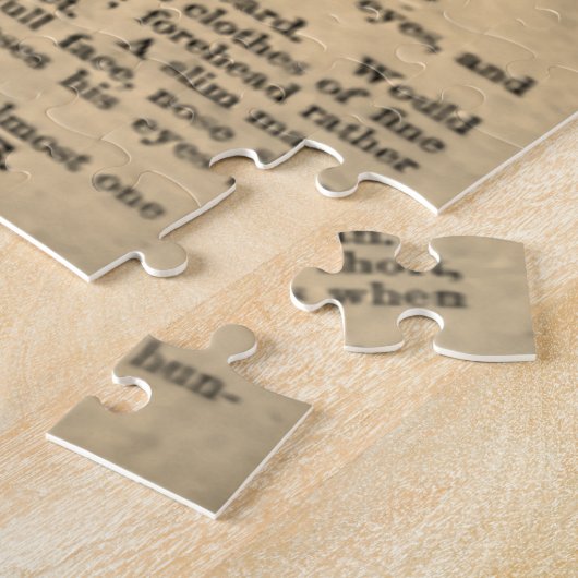  origineel John Wilkes Booth Gezocht Poster Legpuzzel (Zijkant)