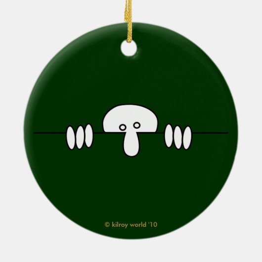 Origineel Kilroy Ornament (Achterkant)