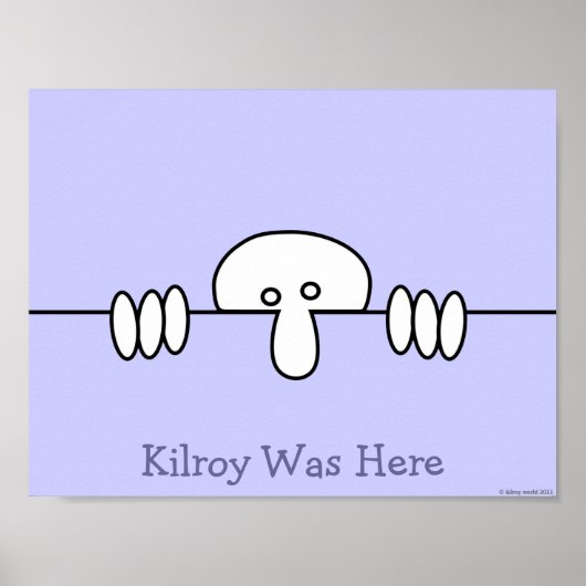 Origineel Kilroy Poster 1 (Voorkant)