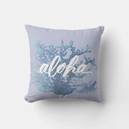 Origineel koraal Sierkussen van 16 x 16 inch