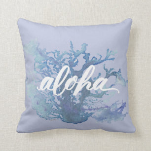 Origineel koraal Sierkussen van 16 x 16 inch