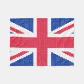 Origineel kruisstiekmodel Uniefactrice Fleece Deken (Voorkant (Horizontaal))