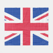 Origineel kruisstiekmodel Uniefactrice Fleece Deken (Voorkant (Horizontaal))