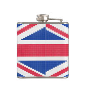 Origineel kruisstiekmodel Uniefactrice Heupfles (Achterkant)