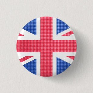 Origineel kruisstiekmodel Uniefactrice Ronde Button 3,2 Cm