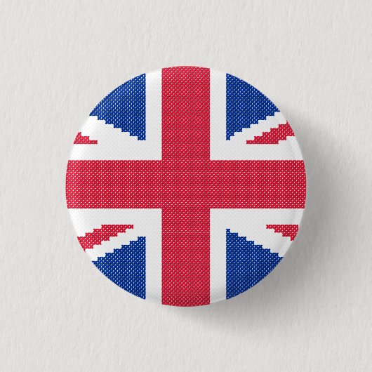 Origineel kruisstiekmodel Uniefactrice Ronde Button 3,2 Cm (Voorkant)