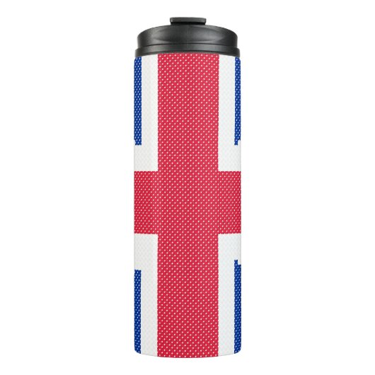 Origineel kruisstiekmodel Uniefactrice Thermosbeker (Voorkant)