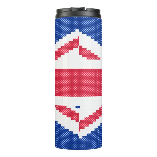 Origineel kruisstiekmodel Uniefactrice Thermosbeker (Achterkant)