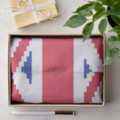 Origineel kruisstiekmodel Uniefactrice Tissuepapier (Geschenk)