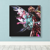 Origineel kunstwerk #1 canvas afdruk (Insitu (Houten vloer))